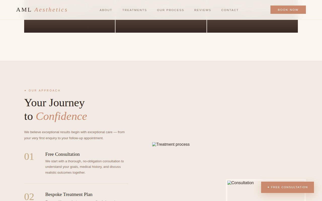 AML Aesthetics Process